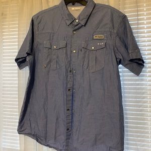 Columbia PFG size large short sleeve shirt for men